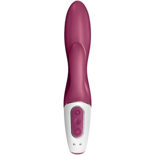 Satisfyer - Heated Affair 熱感G點震動棒 - 莓紅色 照片