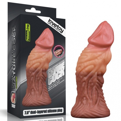 Lovetoy - 7.0" 双层仿真大尺寸阳具 照片