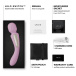 Lelo - Switch Double Ended Wand Vibrator - Soft Pink photo-11