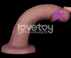 Lovetoy - 8'' Vibro Power Cock - Flesh photo