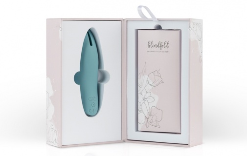 Bloom - Tulip Clitoris Vibrator - Blue photo