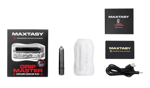 Maxtasy - Grip Master Masturbator - Clear photo