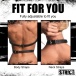 Strict - O-Ring Body Harness - Black - S/M photo-2