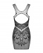 Obsessive - D608 Dress - Black - S/M/L photo-7