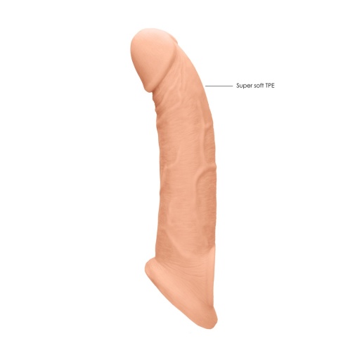 RealRock - Penis Sleeve 9" - Flesh photo