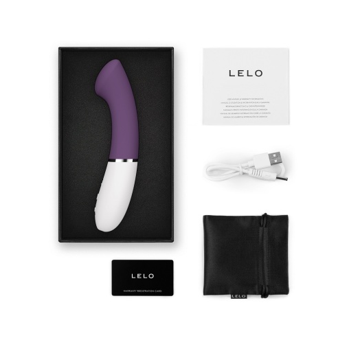 Lelo - Gigi 3 优质G点震动棒 可连应用程式 - 梅子色 照片