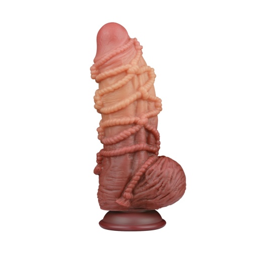 Lovetoy - 9.5" Dual Layered Cock w Rope photo