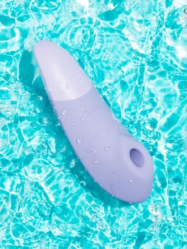 Womanizer - Enhance Pleasure Air & Deep Vibration Clit Stimulator - Lilac photo