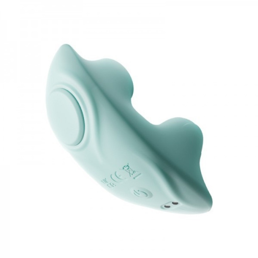 Erocome - 海馬座 APP 控制 迷你震動器 - 藍色 照片