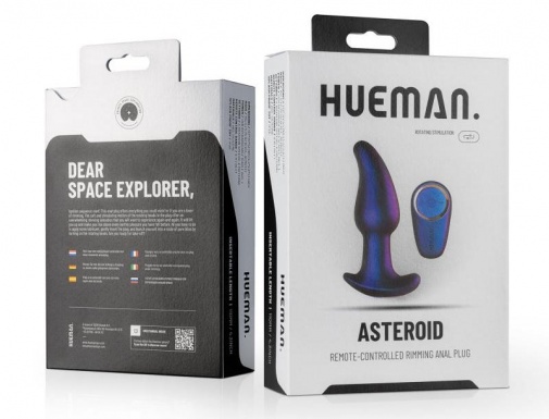 Hueman - 小行星 遥控旋转后庭塞 - 紫色 照片