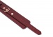 Liebe Seele - Leather Handcuffs - Wine Red photo-4