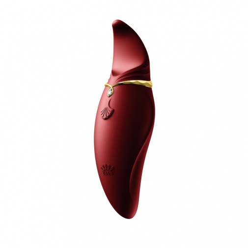 Zalo - Hero APP 2in1 Clitoral Massager - Wine Red photo