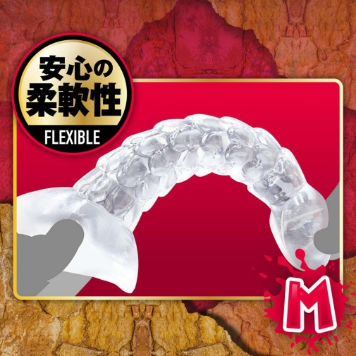 A-One - 鳞状假阳具 中码 - 透明 照片