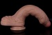 Lovetoy - 8.5" 雙層構造仿真陽具 - 啡色 照片-9