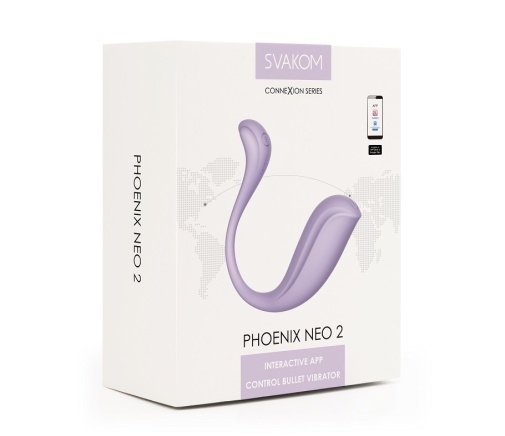 SVAKOM - Phoenix Neo 2 APP 控制震蛋 - 淺紫色 照片