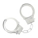 Ouch - Classic Metal Hand Cuffs - Silver 照片