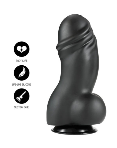 Hidden Desire - Inferno Huge Dildo 27cm - Black photo
