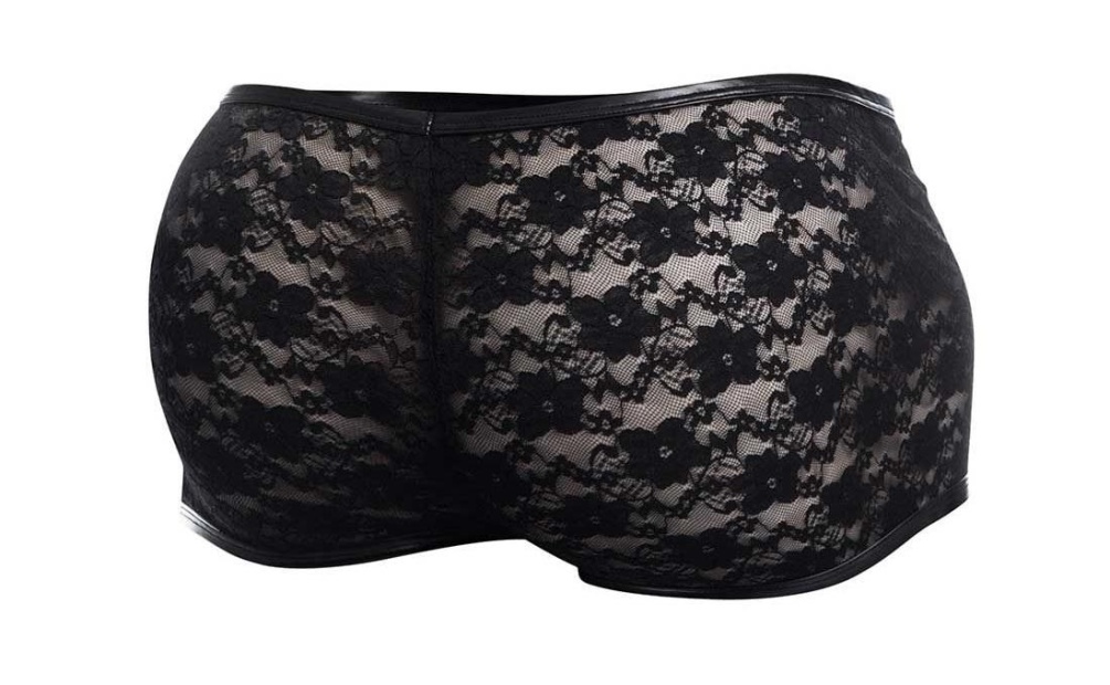 Experience the Perfect Fusion of Fashion, Workwear, and Sens... Cut4men - Lace Trunk - Black - M photo-5