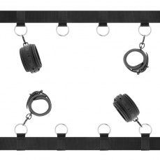 Fetish Submissive - Luxury Bed Restraints Set - Black photo