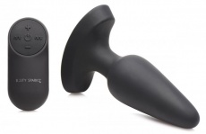 Booty Sparks - Laser Heart Anal Plug M - Black photo