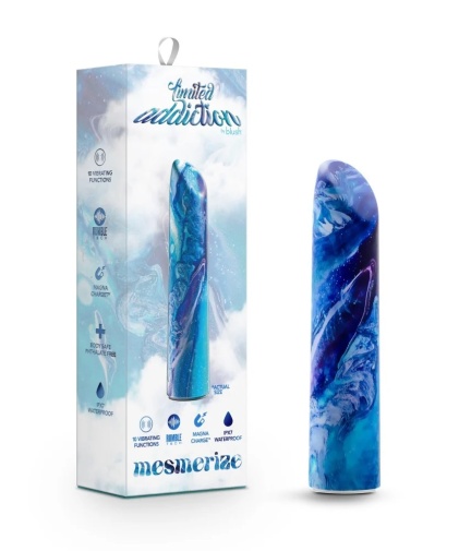 Limited Addiction - Mesmerize 時尚強力子彈形震動器 - 天藍色 照片