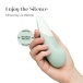 Womanizer - Vibe UltraWave 靜音振動陰蒂按摩器 - 淡綠 照片-2