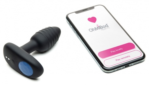 Kiiroo - OhMiBod Lumen - App控制后庭塞 - 黑色 照片