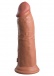 King Cock - 8" Elite 仿真阴茎 - 焦糖色 照片