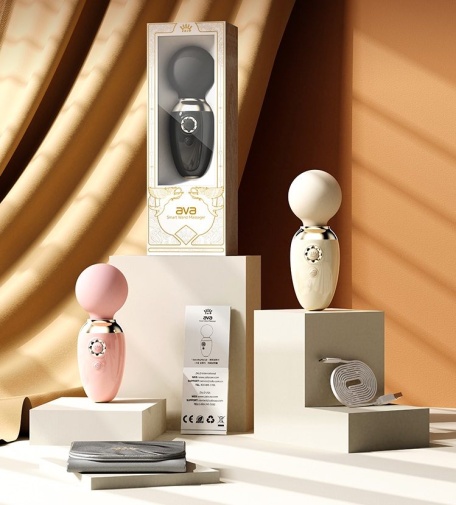 Zalo - Ava APP Mini Wand Massager - Sakura Pink photo