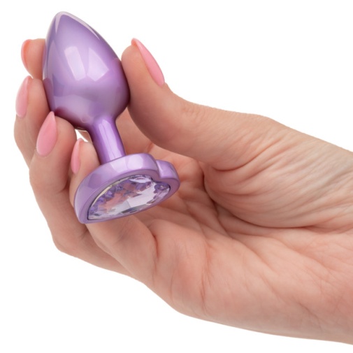 CEN - Jewel Heart Plug S - Amethyst photo