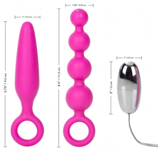 CEN - Booty Call Booty Vibro Kit - Pink photo