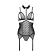 Passion - Dominica Corset - Black - L/XL photo-5