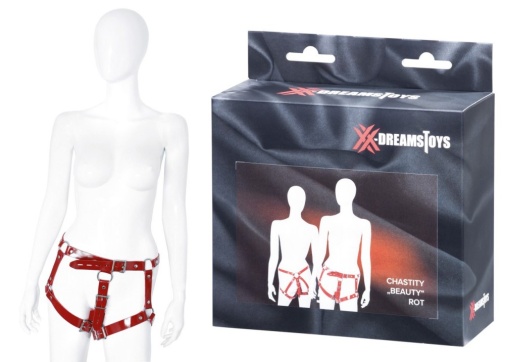 XX-Dreamstoys - Beauty Female Chastity Belt - Red 照片
