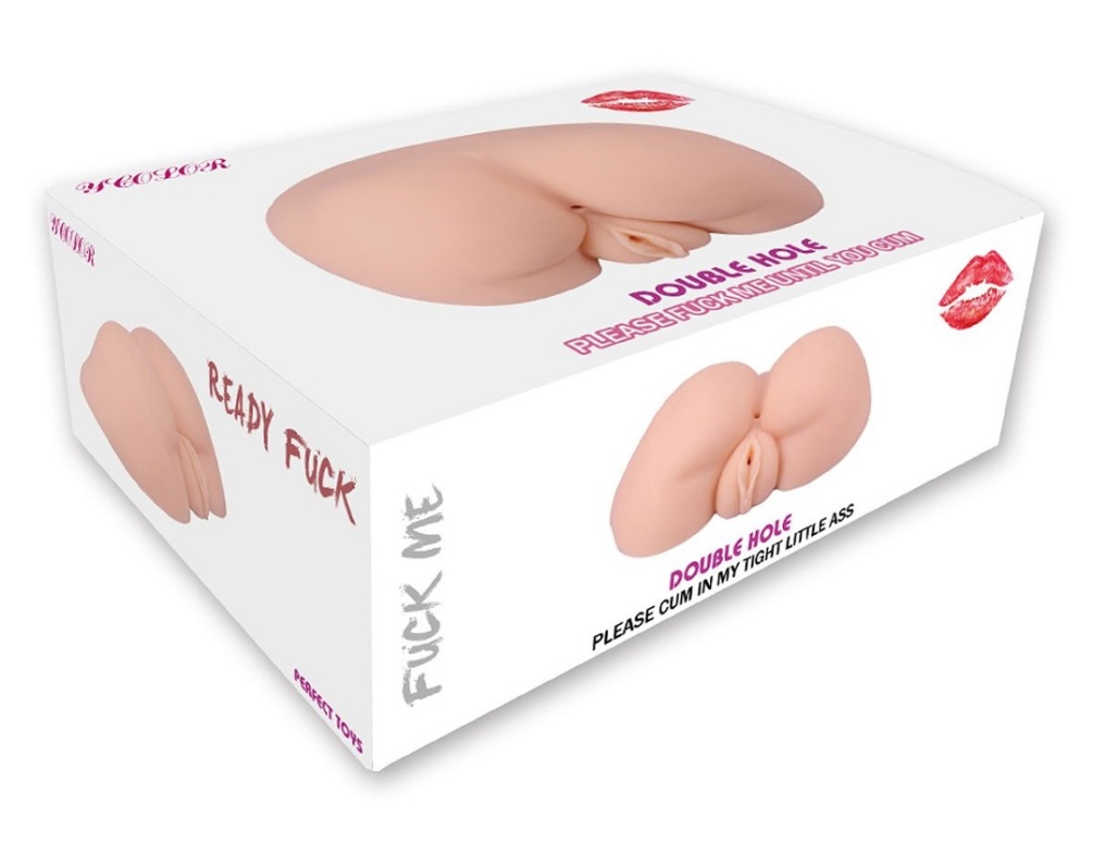This Double Hole Masturbator will take you to seventh heaven... Perfect Toys - Ready Fuck #4 Double Hole Masturbator M photo-8