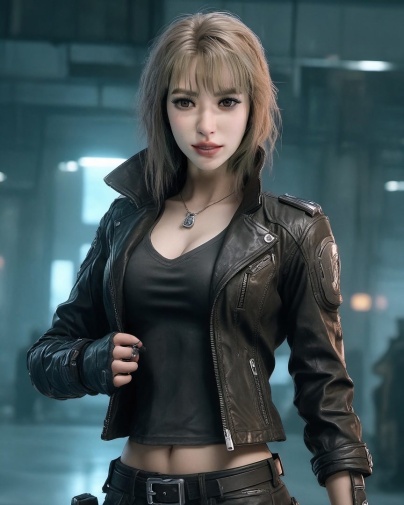 Janna 魔鬼身材白发女特务 超逼柔软TPE仿真性爱娃娃 165 cm (矽胶头) 照片