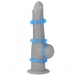 Lovetoy - Lumino Play Ring Set 4 pcs - Blue photo-15