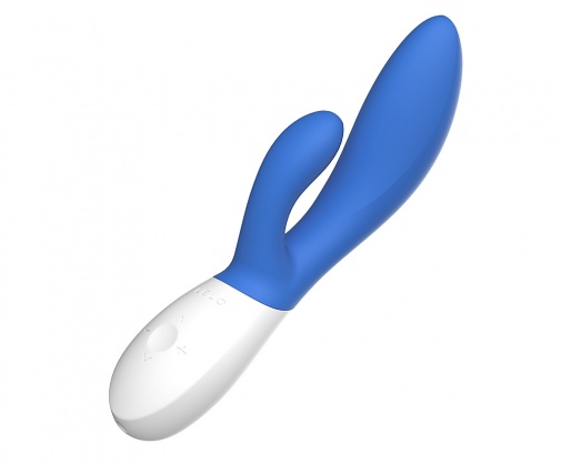 Lelo - Ina Wave 2 G點&陰蒂兔仔按摩棒 - 藍色 照片