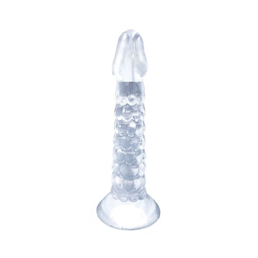 A-One - 鳞状假阳具 中码 - 透明 照片