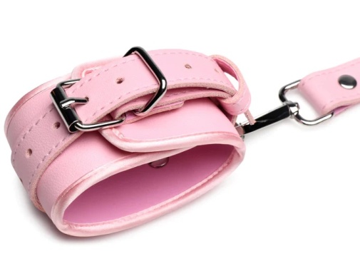 Strict - Bows Bondage Harness - Pink - XL/2XL photo