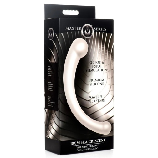 Master Series - Vibra-Crescent 弯月型双头震动器 - 银色 照片