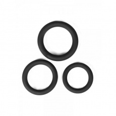 Malesation - Cock Ring Set Beginner - Black photo