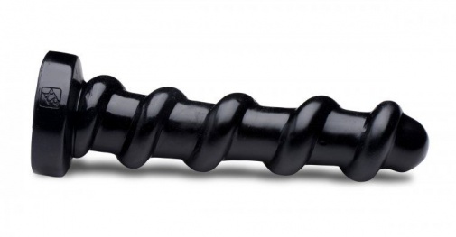 Master Cock - The Screw Giant 12.5" Dildo - Black photo