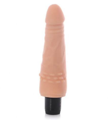A-Toys - 多段速震動假陽具 19.2cm - 肉色 照片