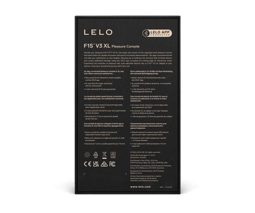 Lelo - F1S V3 声波电动飞机杯 加大码 - 红色 照片