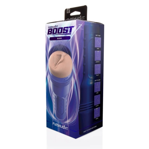 Fleshlight - Boost Bang Masturbator - Flesh photo
