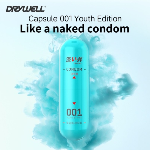 Drywell - 0.01 Ultra Thin Condoms 3's Pack 照片