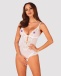 Obsessive - Heavenlly Crotchless Teddy - White - M/L photo-5
