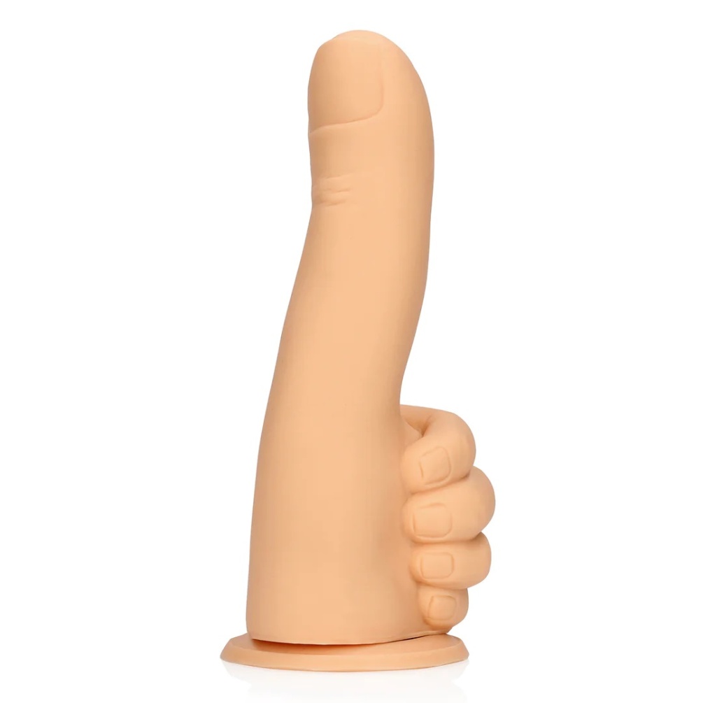 A thumbs up says it all! Where this thumb goes is up to you!... S-Line - Thumbs Up Finger Plug - Flesh photo-4