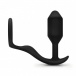 B-Vibe - Snug Plug & Tug Ring - Black photo-3