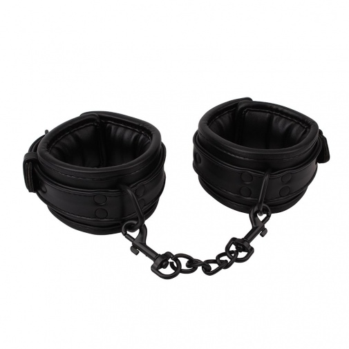 Chisa - Deluxe Ankle Restraint Cuffs - Black photo